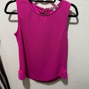 Green Envelope Fuchsia Sleeveless Blouse